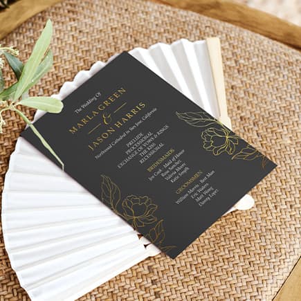 Wedding Programs