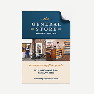 Adhesive Posters